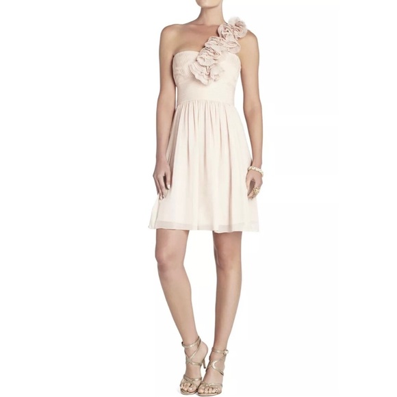 BCBGMaxAzria Dusty Rose Cocktail Dress ๐ท - Picture 1 of 7